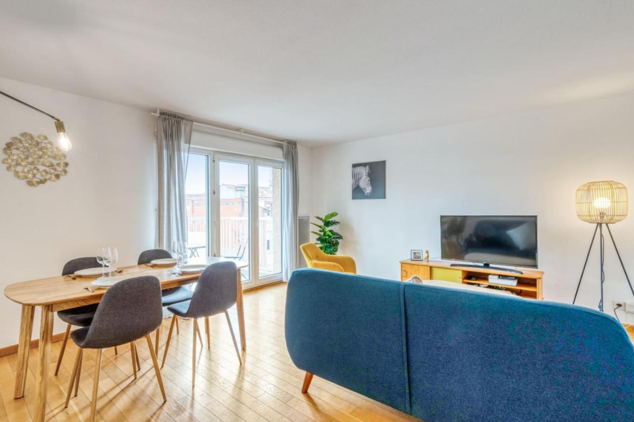 2Br In Toulouse Colors With Balcony - Welkeys Apartment Exterior photo